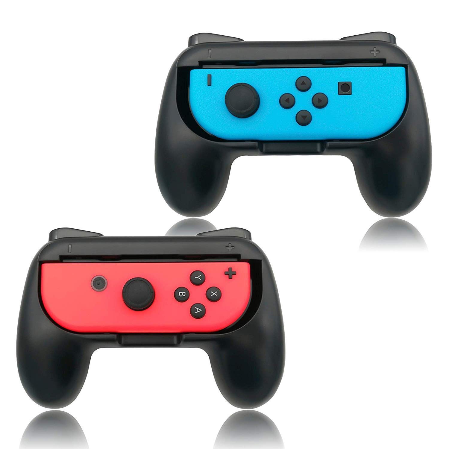 Amazon.co.jp: Nintendo Switch Joy-Con用グリップ ブルーと